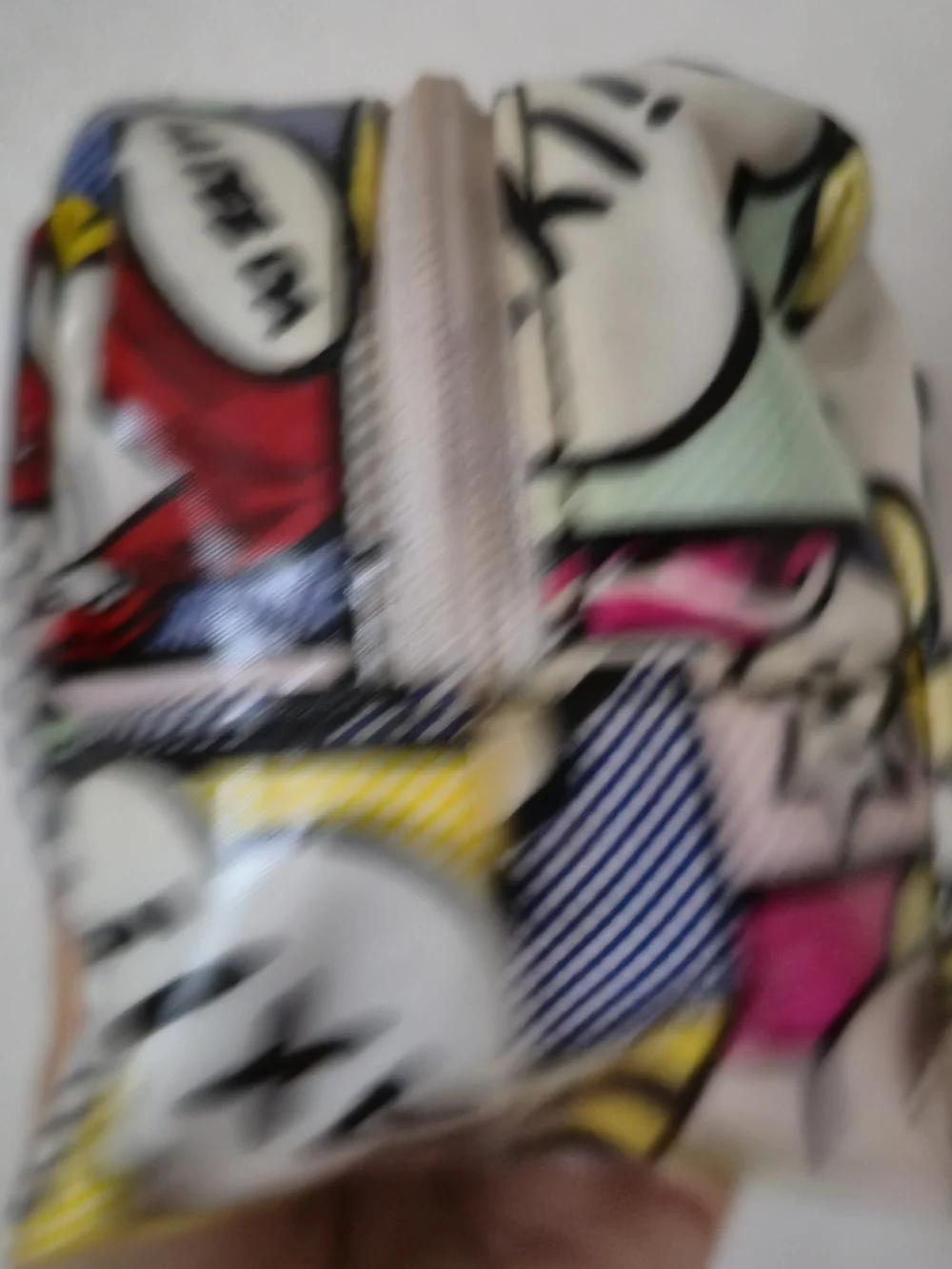 kate spade Multicolor Comic Print Cosmetic Pouch